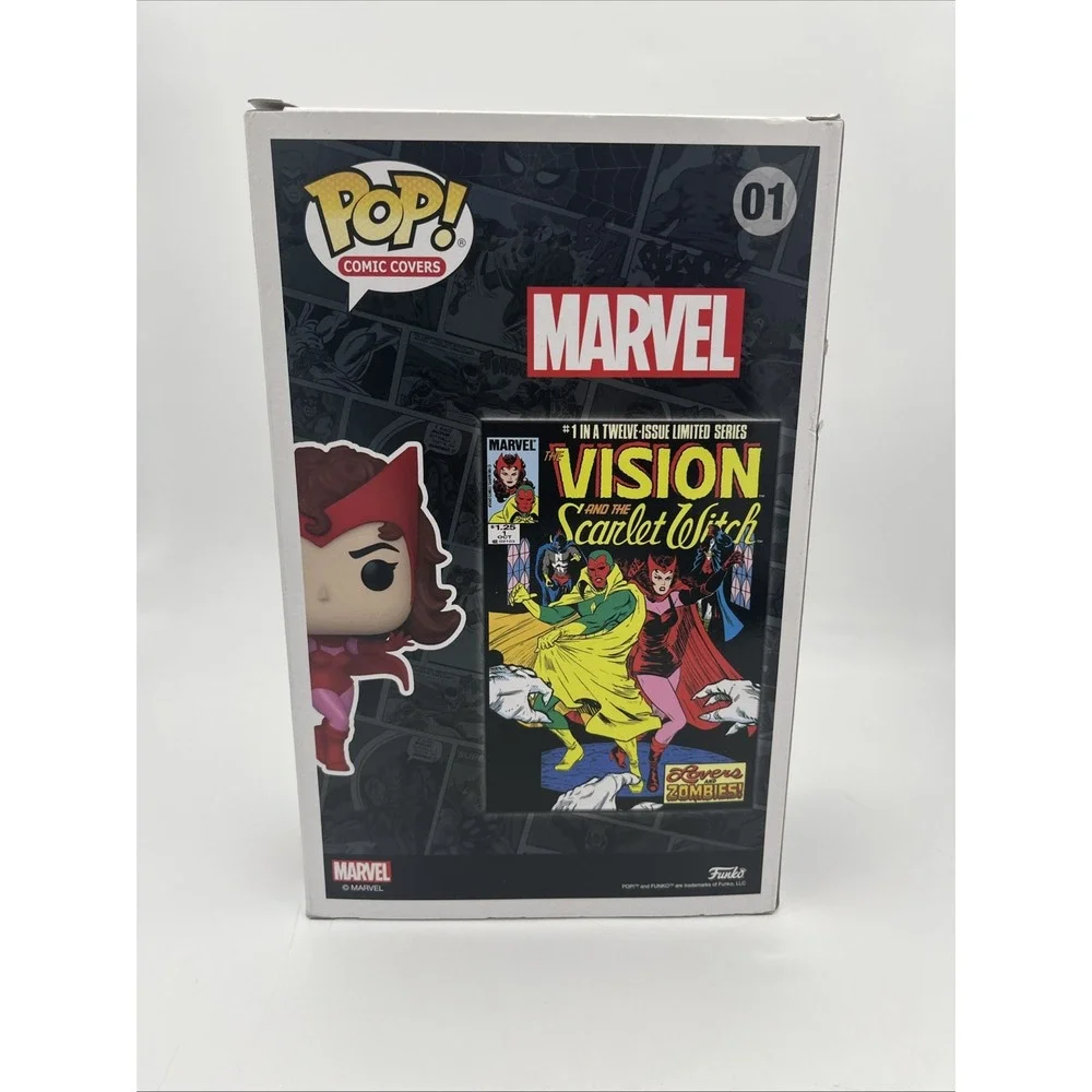 Funko‎ Pop! Comic Book Cover with Case: Marvel - Scarlet Witch - Target...